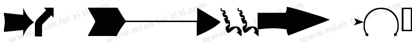 CK Arrows字体转换